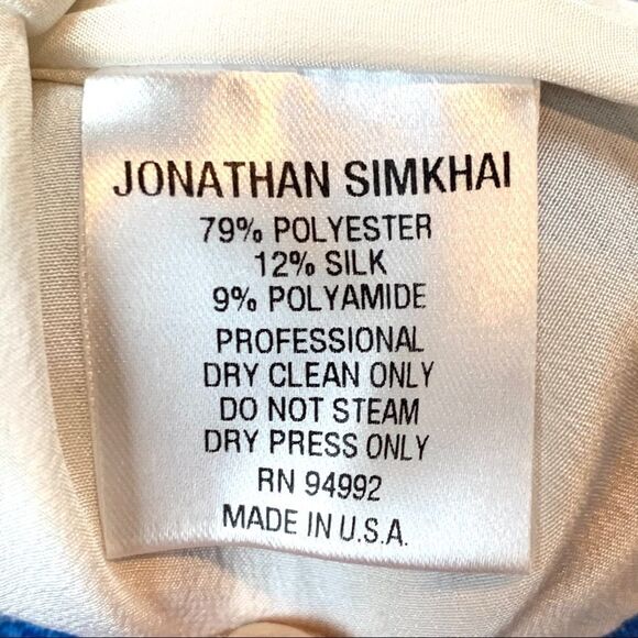 Jonathan Simkhai Fringe off the Shoulder CropTop S - Picture 7 of 8